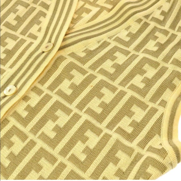 FENDI FF Monogamous Zucca Vest, Small - Picture 7 of 8